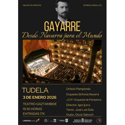 ‘Gayarre: desde Navarra para el mundo’