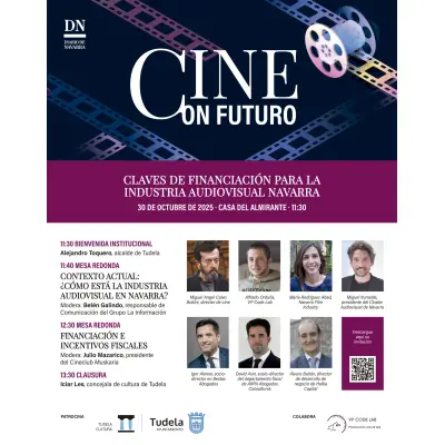 “Cine con futuro: claves de financiación para la industria audiovisual navarra”