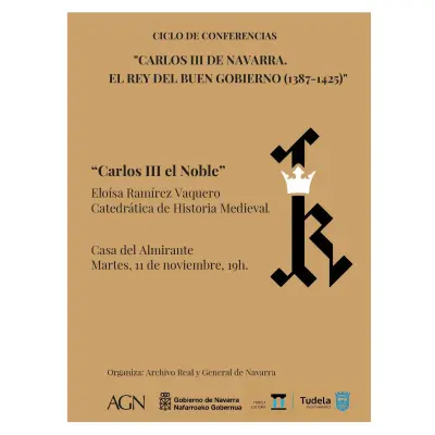 Conferencia “Carlos III El Noble”