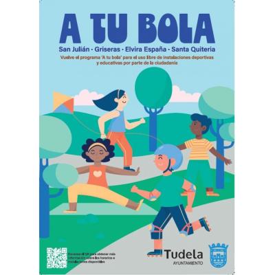 A tu bola 2026. Calendario uso libre de instalaciones municipales