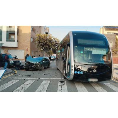 Tudela registra cuatro accidentes y una detención en un solo día