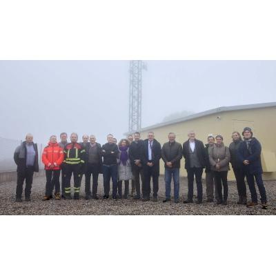 Bardenas Reales estrena un centro clave para las telecomunicaciones de emergencia