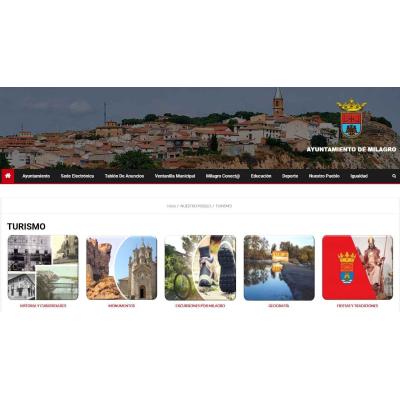 Una nueva web accesible impulsará la información turística de Milagro
