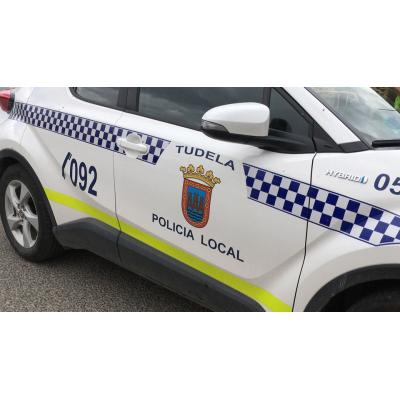 Buscan a un camión fugado tras un choque en Tudela