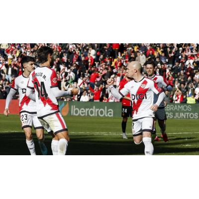 El Rayo Vallecano recupera la sonrisa contra el Mallorca