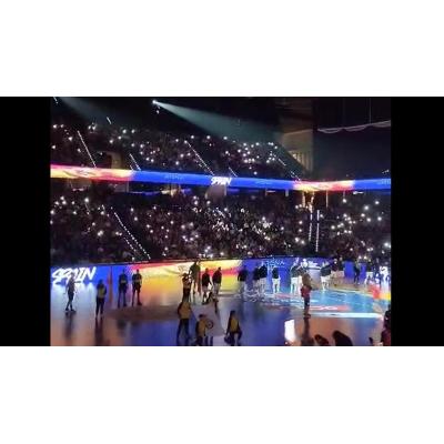 Vídeo: presentación de los Hispanos en el Navarra Arena, con gran ovación para el navarro Sergey Hernández