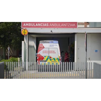 Dos ciclistas heridos tras sufrir una caída en una carretera de Navarra: han sido trasladados al hospital