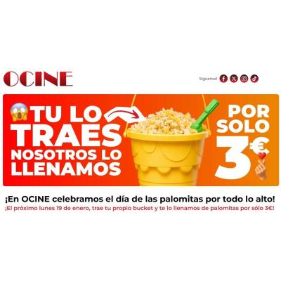 Ocine Tudela celebra el Día Mundial de las Palomitas
