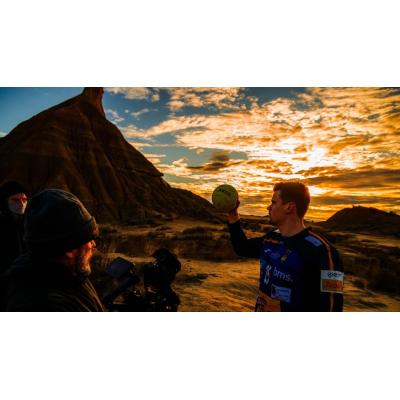 Así se grabó el vídeo que los Hispanos protagonizaron en las Bardenas de Navarra