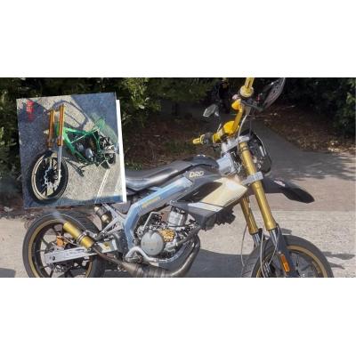 El navarro que busca su segunda moto robada: “Recuperé la primera quedando con el ladrón, la vendía por piezas”