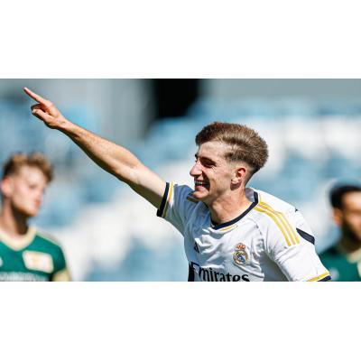 El hijo de César Palacios, en la primera convocatoria de Arbeloa con el Real Madrid