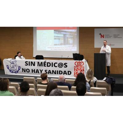 53 facultativos de Osasunbidea secundan la huelga estatal por un estatuto propio