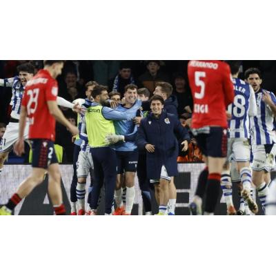 Fotos del partido de octavos de Copa del Rey Real Sociedad-Osasuna