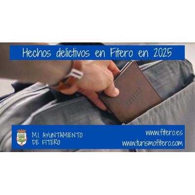 Fitero reduce un 56% los delitos en 2025