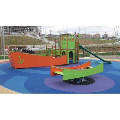 Los cambios en 16 parques de Pamplona para que todos los niños disfruten de los columpios