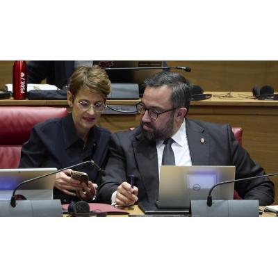 Chivite pone su mirada más allá de 2027 y defiende el “impulso político” de los cambios en el Gobierno de Navarra
