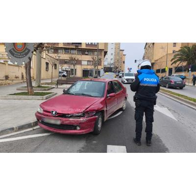 Nueve denuncias en un control de tráfico en la Avenida del Barrio de Tudela