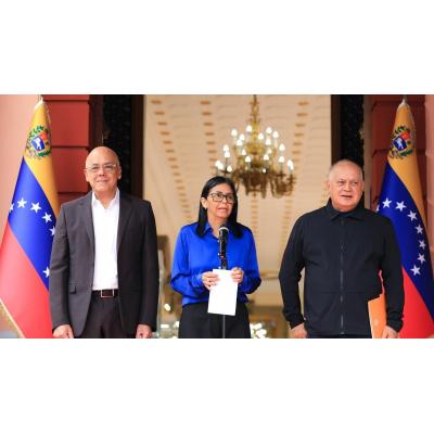 Delcy Rodríguez anuncia un "nuevo momento político" de "entendimiento" en Venezuela