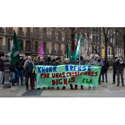 ELA firma un convenio en Knorr-Bremse Pamplona con subidas salariales de hasta el 13%