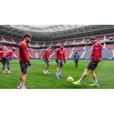 Fotos del entrenamiento de Osasuna en El Sadar (viernes 16 de enero de 2026)