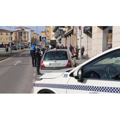 Policía Local de Tudela interviene en un accidente laboral, una detención y varios incidentes de tráfico
