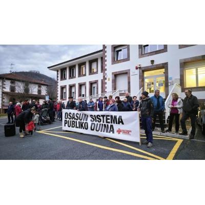 La Plataforma de Salud de Baztan reclama la cobertura estable de todas las plazas médicas