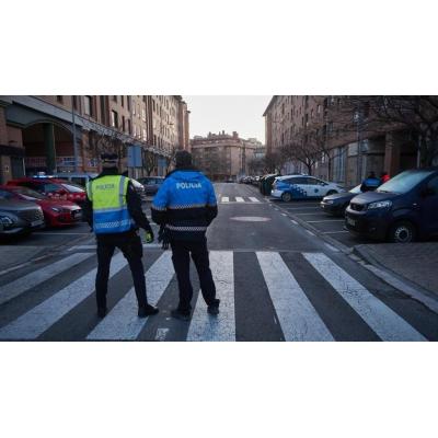 Herido un peatón tras ser atropellado en Burlada