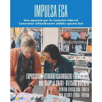 Exposición del Centro Cívico Rúa inclusión laboral de personas con síndrome de Down. 15 al 29 enero 2026