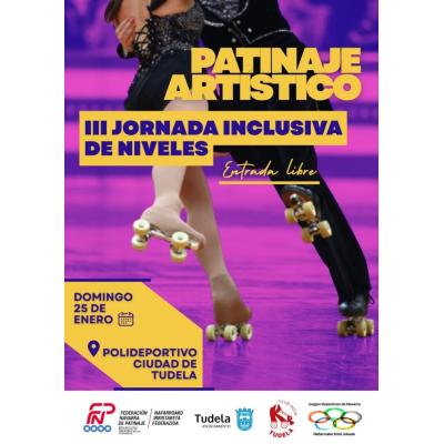 III JORNADA INCLUSIVA DE NIVELES de Patinaje Artístico. 25 enero 2026