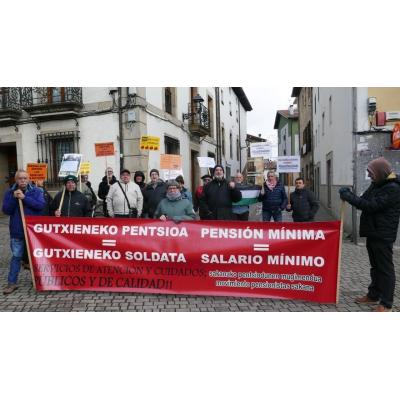 El Movimiento de pensionistas de Sakana cumple ocho años de lucha en la calle