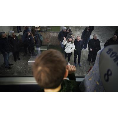 Un mes sin sirenas: los niños ucranianos se despiden de Navarra