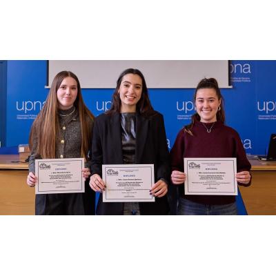 Tres egresadas de la UPNA, galardonadas como los mejores trabajos de fin de estudios sobre discapacidad