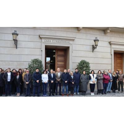 Minuto de silencio en Tudela por las víctimas de la tragedia ferroviaria de Córdoba