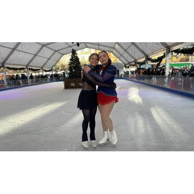 La patinadora sobre hielo navarra June Núñez representará a España en la Dragon Trophy en Eslovenia