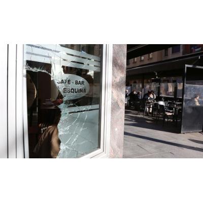 Detenido tras un robo con fuerza en una cafetería del centro Pamplona