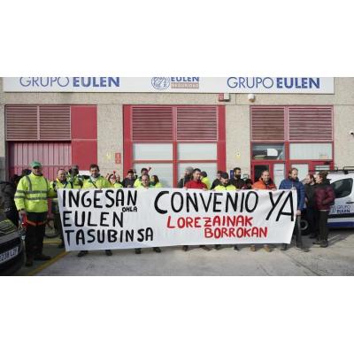 Huelga la próxima semana en el servicio de jardinería subcontratado por el Ayuntamiento de Pamplona