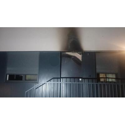 Incendio en una vivienda de Berriosuso por un cuadro eléctrico defectuoso