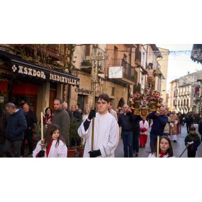 Fotos de la procesión de San Sebastián en Sangüesa
