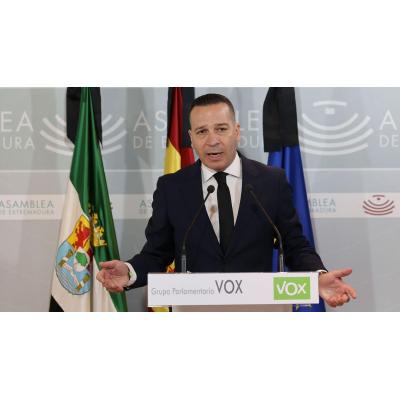 Vox acusa a Guardiola de bloquear el diálogo y conducir a Extremadura a nuevas elecciones