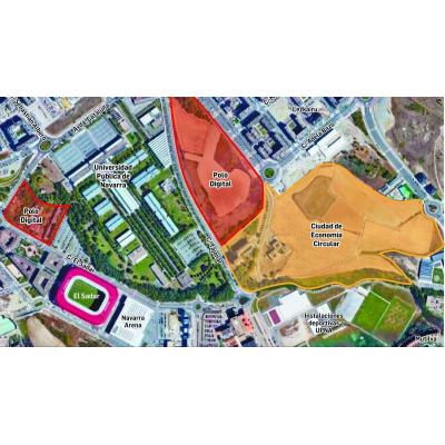 'Ciudad circular': las 800 viviendas de alquiler social junto a la UPNA que deseaban Acciona-Servinabar