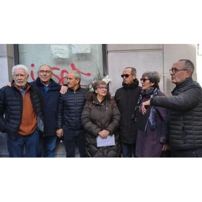 Mineros de Potasas se reúnen por primera vez con la familia de Bittor Pérez, asesinado por el franquismo