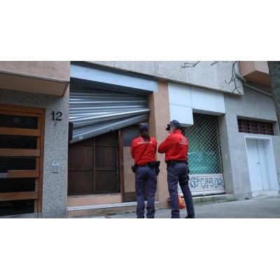 Un detenido tras una redada en una bajera problemática de Pamplona