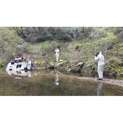 Los primeros refuerzos policiales en llegar al accidente de Adamuz: "Venía gente desde la oscuridad"
