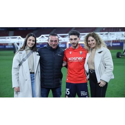 Fotos de la presentación de Raúl Moro como jugador de Osasuna