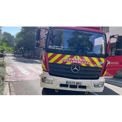 Arde la cocina de una vivienda en Zizur Mayor