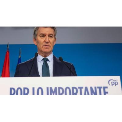Feijóo acusa al Gobierno español de generar caos: "El estado de las vías es el reflejo del estado de la nación"