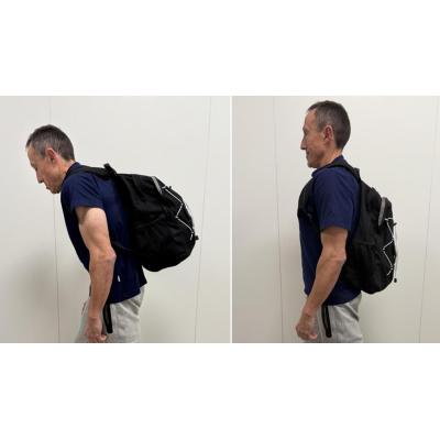 ¿Puedes con la mochila que llevas?