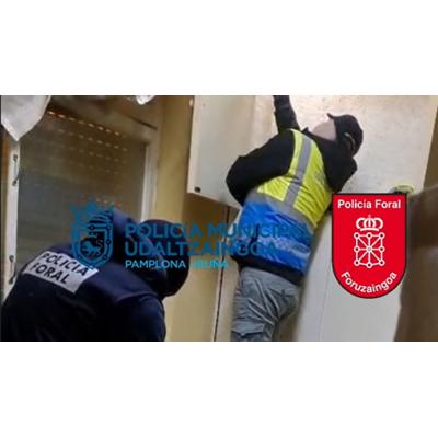 La bajera de Pamplona que era un bazar de droga: un detenido gracias a la colaboración de los vecinos