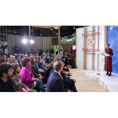 FITUR | Chivite destaca la calidad de vida de Navarra como "marca" para promocionar el turismo en 2026
