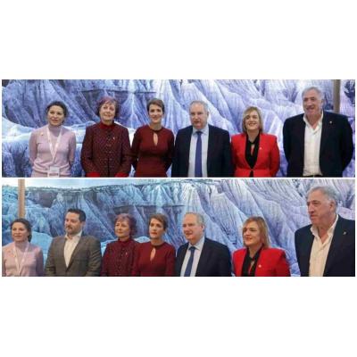 El cutre gesto de Chivite en sus redes: se retrata con Asiron y prescinde de las fotos con Toquero en Fitur